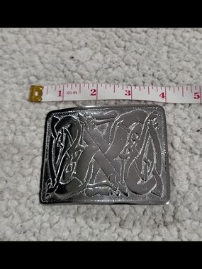 Men's Celtic Knot Kilt Belt Buckle
